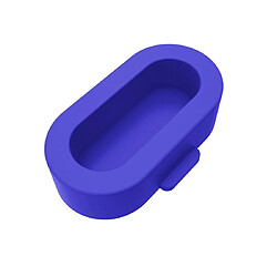 Wewoo Protection écran Smart Watch Port de recharge Gel de silice Bouchon anti-poussière Plug Plug antipoussière pour Fenix 5 / 5S / 5X Bleu saphir