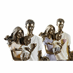 Figurine Décorative DKD Home Decor Doré Résine Moderne Famille (17,5 x 8,5 x 26 cm) (2 Unités)