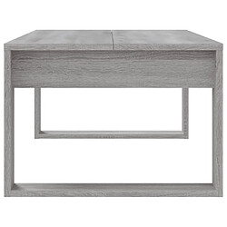 Acheter vidaXL Table basse sonoma gris 102x50x35 cm bois d'ingénierie