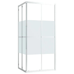 vidaXL Cabine de douche ESG 90x70x180 cm