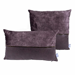 Paris Prix Lot de 2 Coussins Déco Picco 30x50cm Gris