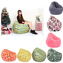 Avis Housse De Pouf En Lin Imprimé Moderne Housse De Rangement Pour Canapé Housse De Rangement Pour Jouet Impression Artistique