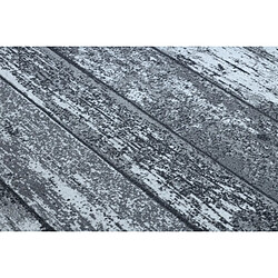 Acheter RUGSX TAPIS - MOQUETTE antidérapant WOOD bois planche gris 150x550 cm