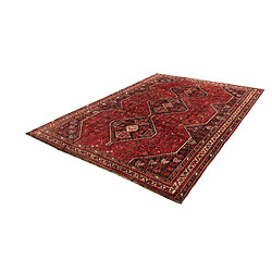 Vidal Tapis de laine 310x214 rouge Ghashghai pas cher