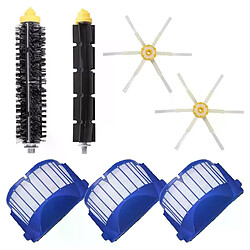 Kits de remplacement pour aspirateur IRobot Roomba série 600, brosse à poils/filtre Hepa, 610 620 630 650 660