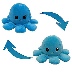 Universal Poupée Octopus réversible - jouet en peluche à double face