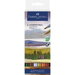 FABER-CASTELL Marqueur aquarelle GOLDFABER, étui Toscane ()