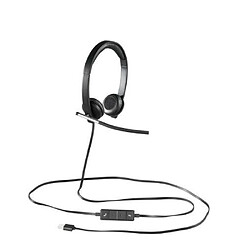 Avis Logitech 981-000519 Casque PC H650e Noir, Argent USB