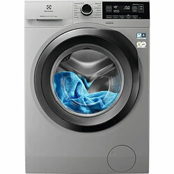 Lave-linge hublot ELECTROLUX EW7F3848BS - 8 kg - Moteur induction - 1400 tours/min - Silver