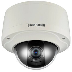 Caméra Dôme IP WDR Antivandalisme 600TVL Samsung compatible NVR Réseau PoE SNV-3082P