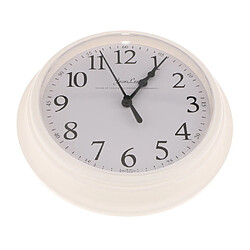 Avis 9 pouces horloge murale chambre salon quartz montre numérique horloge blanc