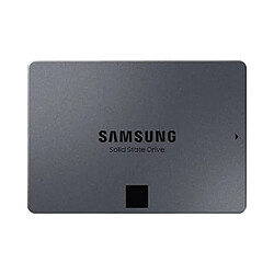 Samsung 870 QVO Disque Dur SSD Interne 1To 2.5" 560Mo/s SATA 6Go/s Noir