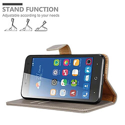 Cadorabo Coque ZTE Blade L7 Etui en Marron