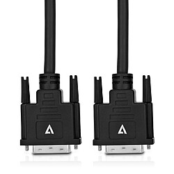 Câble DVI V7 V7DVIDVI-5M-BLK-1E Noir 5 m