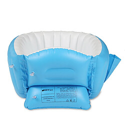 Acheter Baignoire gonflable pour bébé nouveau-né, piscine anti-glissante pliable - Bleu