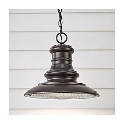 Elstead Lighting Lampe sur pied extérieur Redding Bronze Restauration