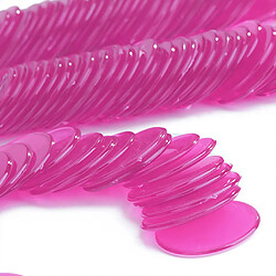 Acheter 100pcs Plastique Violet Jetons De Bingo 3cm