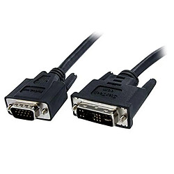 Câble Adaptateur VGA Mâle DVI-A Mâle 2m MCDVIA/VGA-2M Noir NEUF - Occasion