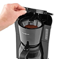 Livoo Cafetière Machine à café Electrique Isotherme NOIRE 1.5L 900W + Grille-pain NOIR longue Fente 900W 7 positions Ejection automatique