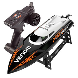 Universal Jouet fluvial UDIR/C UDI001 33cm 2.4G RC bateau 20km/h vitesse maximale et système de refroidissement à eau 150m télécommande jouet | RC sous-marin(Le noir)