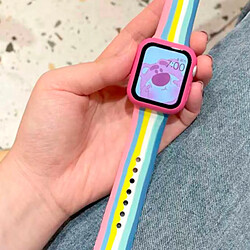 Avis PHONECARE Bracelet SmoothSilicone Rainbow pour Apple Watch Series 3 - 38mm