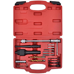 Avis vidaXL Kit d'outils d'extraction bougie de préchauffage 16 pcs