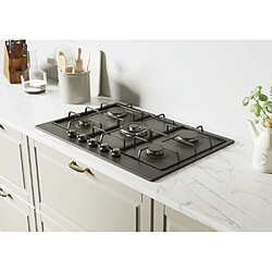 Candy Classic CHW74WGTGH Anthracite Intégré 75 cm Gaz 5 zone(s)