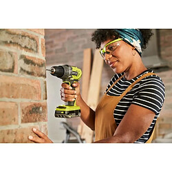 RYOBI - Perceuse a percussion 18V ONE+ - 50 Nm - 500-1800 tr/min + batterie 4 Ah, chargeur, sac & coffret 31 access. - R18PD3-140SA