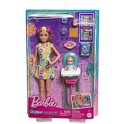 Mattel Coffret Skipper Babysitters donne a manger pas cher