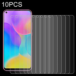 Wewoo Film de verre trempé Pour Huawei Play 3 10 Pcs 0.26mm 9H 2.5D De