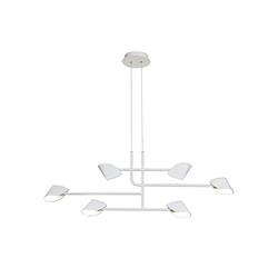 Luminaire Center Suspension Capuccina Blanc