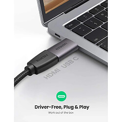 GUPBOO Adaptateur USB-C USB-C vers HDMI 4K,JL2408