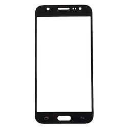 Wewoo Vitre noir pour Samsung Galaxy J7 / J700 écran avant verre extérieur pièce détachée