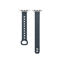 B05 Bleu Double Stud Sport Sangle de remplacement Bracelet de remplacement Apple Watch Band 41mm 40mm 38mm Femmes hommes pour iWatch 234567 SE