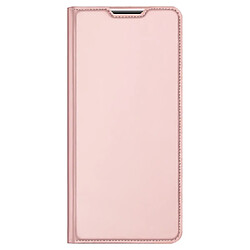 Etui en PU DUX DUCIS avec support et porte-carte, rose pour votre Xiaomi Redmi Note 11 4G (Qualcomm)/Redmi Note 11S 4G