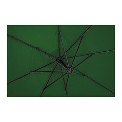 Acheter Helloshop26 Parasol déporté - vert - rond - diamètre 300 cm - inclinable 14_0007598