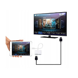 GUPBOO Adaptateur AV HDMI LIGHTNINGiPad iPhone,JL616 pas cher