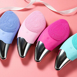 Avis Justgreenbox Electric Silicone Waterproof Blackhead Remover Facial Pore Deep Cleansing Skincare Massager, Rose