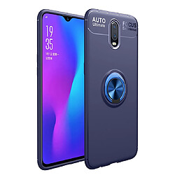 Wewoo Coque Souple Etui TPU antichoc pour OnePlus 7 avec support invisible bleu