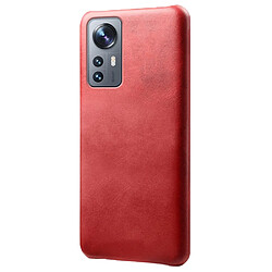 Coque en TPU + PU anti-rayures rouge pour votre Xiaomi 12/12X