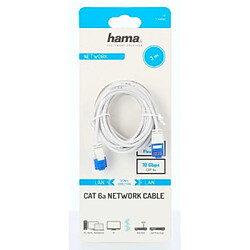 HAMA Câble réseau "Flexi-Slim", CAT-6a, 10 Gbit/s, U/UTP, 3,00 m