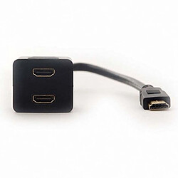 Avis Ansonic Splitter 2 x HDMI femelle vers Câble HDMI Mâle 30 cm Noir connectique Or