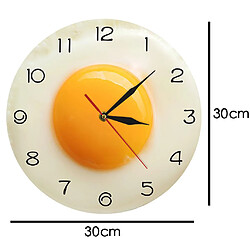 Acheter Acrylique Horloge Murale Ronde Miroir Décoratif pour Enfants Chambre Cuisine Salle À Manger Décorations