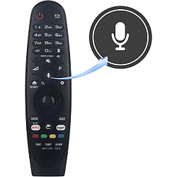 SANAG An-Mr650A Akb75075301 Remplacement De La Telecommande Magic Voice Control Fit For Lg Oled 4K Uhd Smart Tv Oled65B7Au Oled65B7A-U Oled65B7P Oled65B7Pu