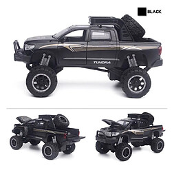 Universal 1: 32 Toyota Tundra Modèle de voiture en alliage Voiture de jouet moulée sous pression Modèle de voiture de jouet tirée vers la collection de jouets pour enfants Livraison gratuite | Voiture de jouet moulée sous pression (noir)