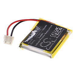 vhbw Batterie compatible avec Directed Electronics JFC 7752, JFC 7941 télécommande Remote Control transmetteur (120mAh, 3,7V, Li-polymère)