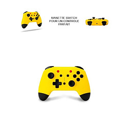 NC Nintendo SWITCH Manettes SWITCH Manette BT Pika et câble de charge 1M - BT Controller Pika