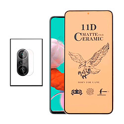 PHONECARE KIT Film de Verre Trempé CeramicGlass Full Cover + Film Caméra pour Xiaomi Poco F3