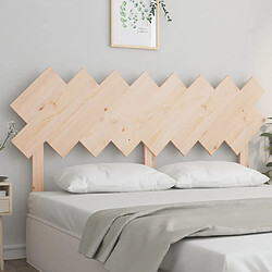 Maison Chic Tête de lit scandinave,Meuble de chambre 159,5x3x80,5 cm Bois massif de pin -MN94116