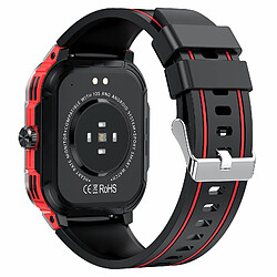 Avis Yonis Montre Connectée Sport Étanche Rouge IP68